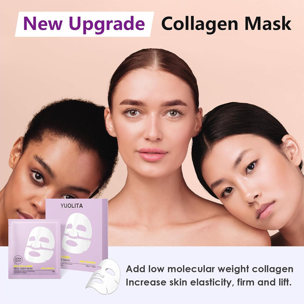 Deep Collagen Jelly Face Mask – Lifting, Firming & Glass-Glow Hydration