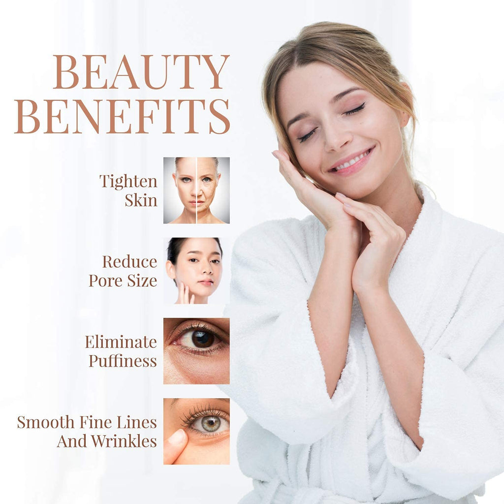 White Steel Ice Globes – Cooling Facial Therapy