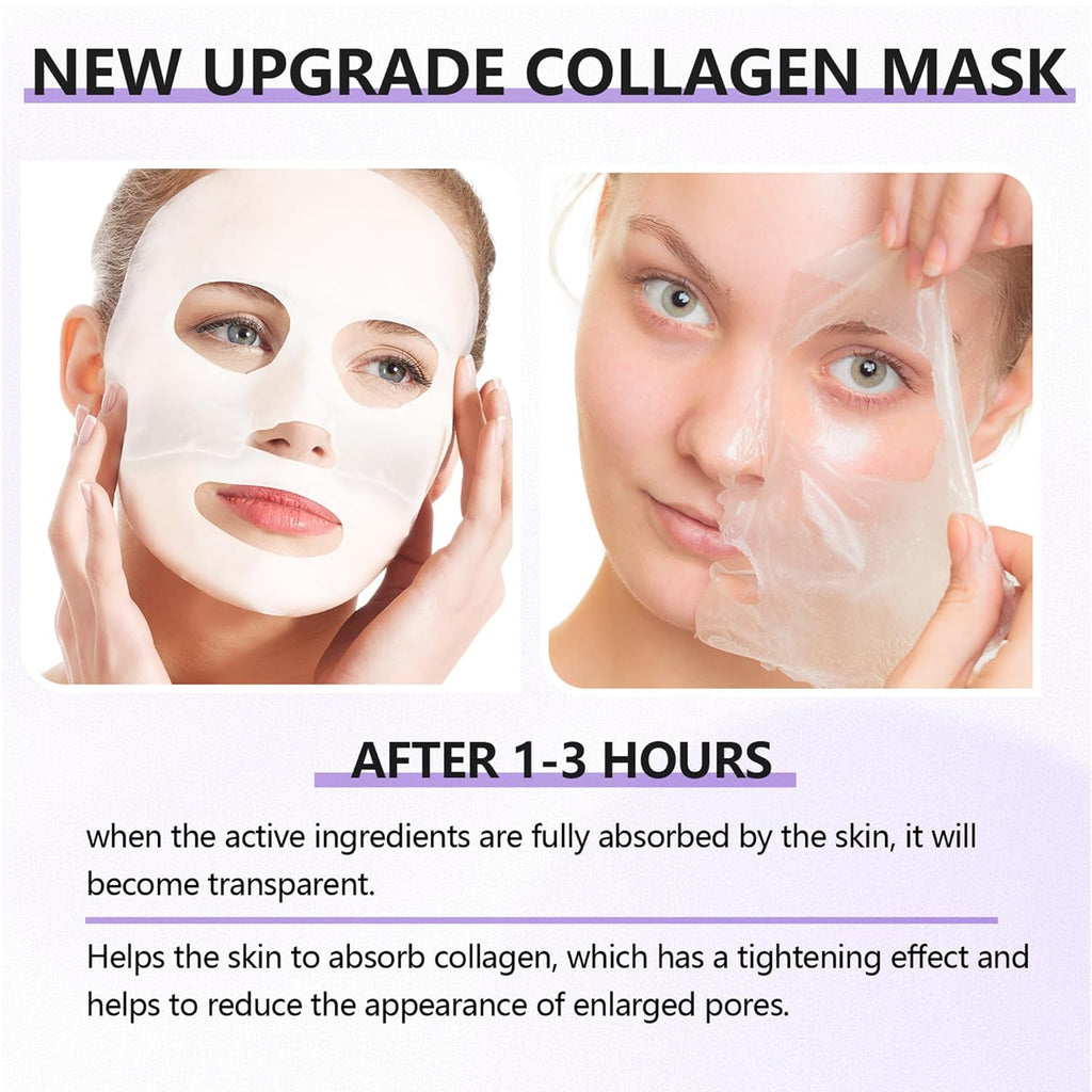 Deep Collagen Jelly Face Mask – Lifting, Firming & Glass-Glow Hydration