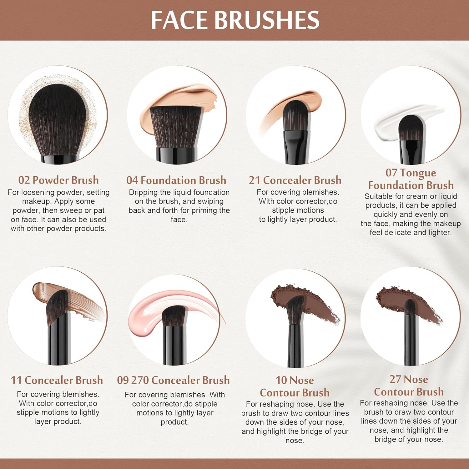 Makeup Brushes Set Professional 30Pcs Obsidian Makeup Brushes Premium Synthetic Powder Kabuki Foundation Contour Blush Concealer Eye Shadow Blending Eyeliner Crease Eyebrow Make up Brush Kit